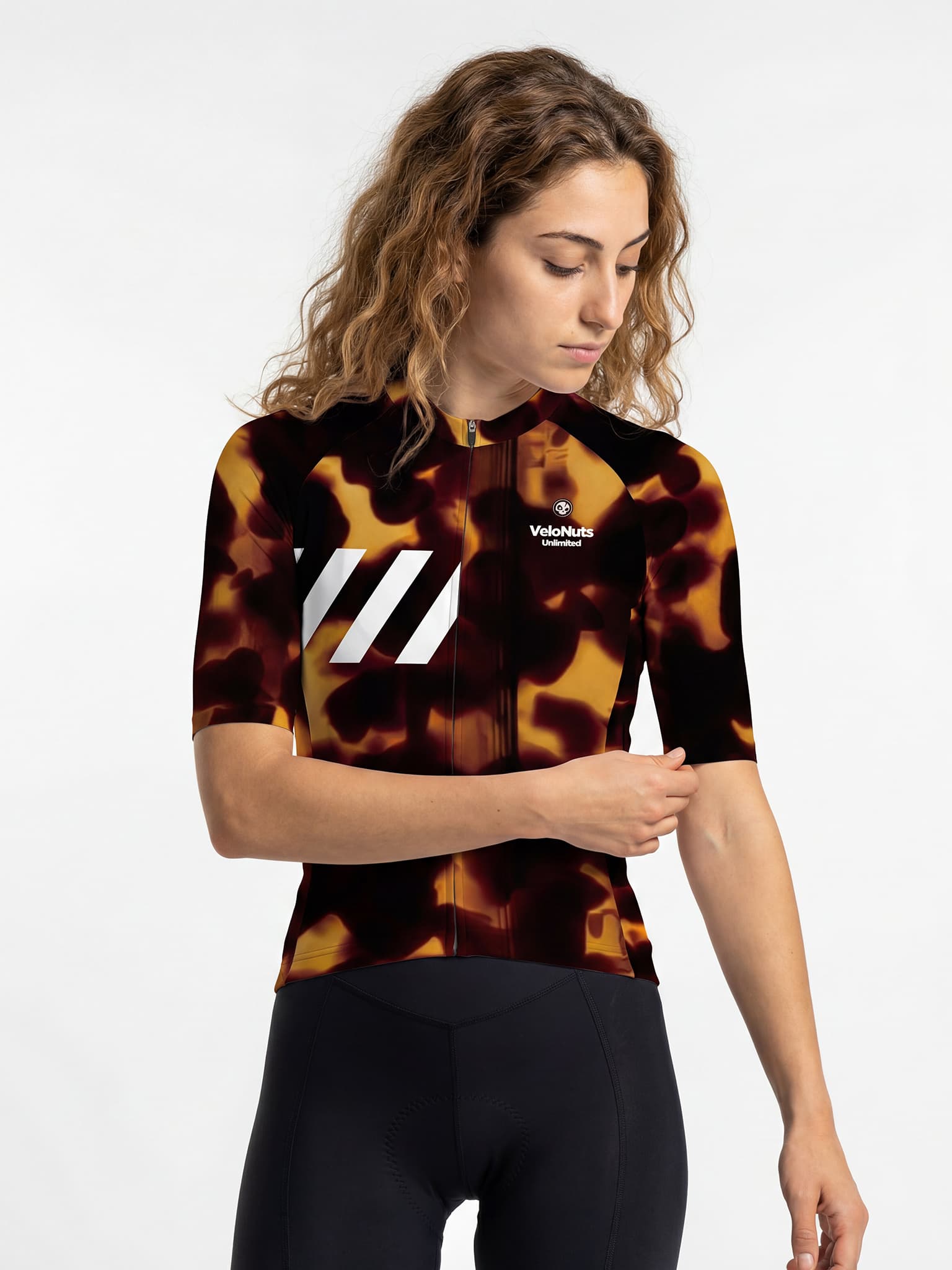 Fahrradtrikot für Damen – Smoked Tortoise