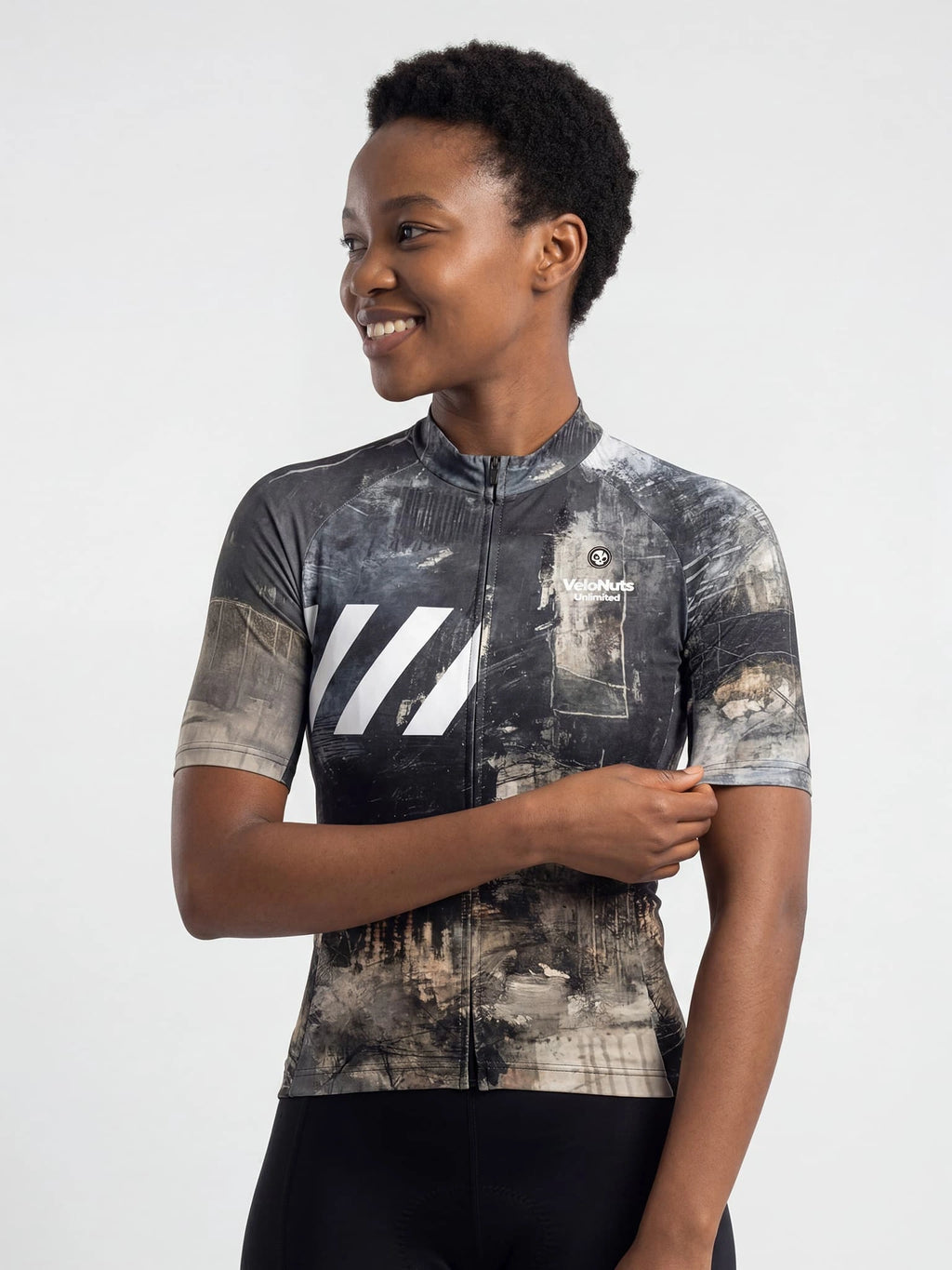 Damen-Radtrikot-Asphalt Echo