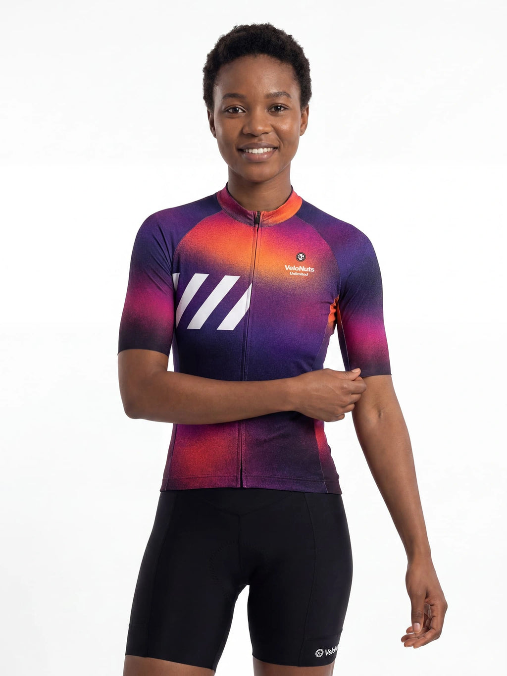 Damen-Radtrikot-Solar Dusk