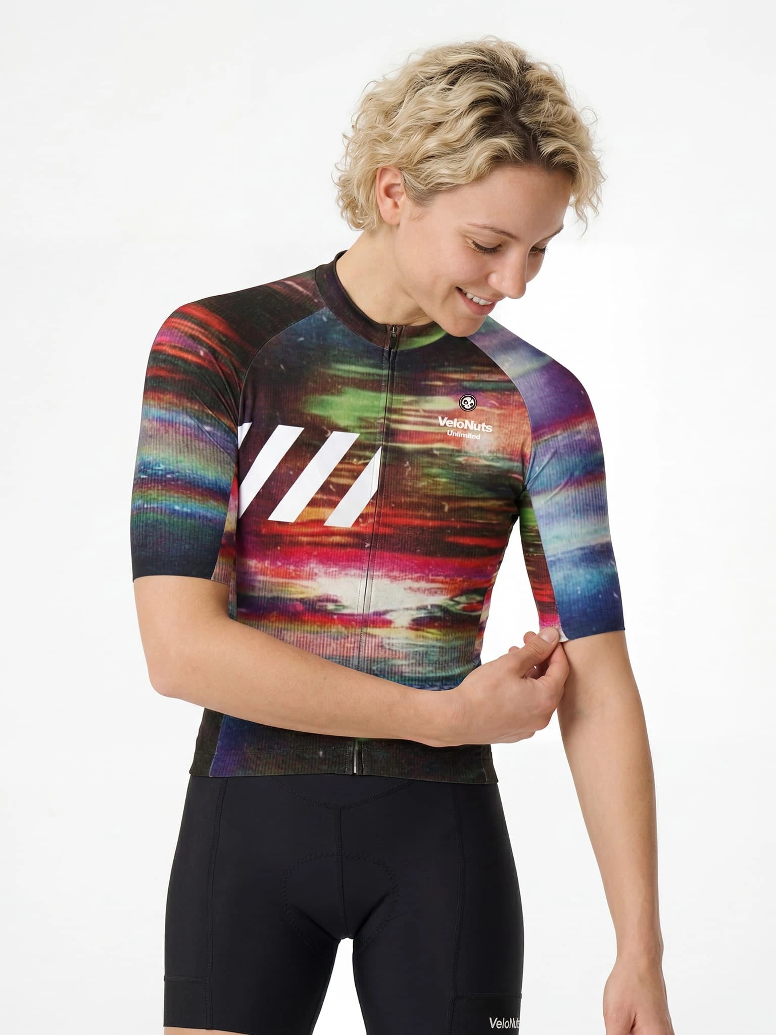 Fahrradtrikot Damen-Aurora Static