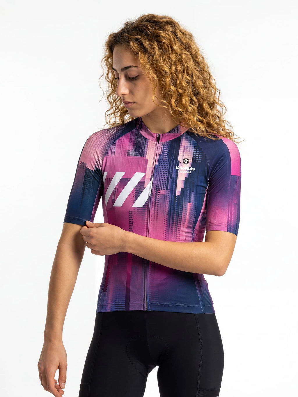 Damen-Radtrikot – Ocean Blur