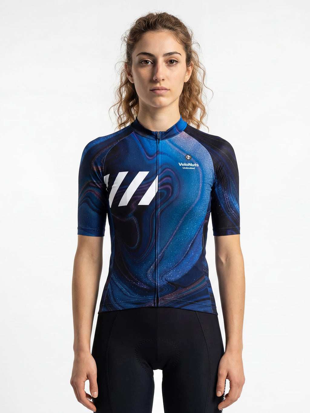 Fahrradtrikot für Damen – Midnight Gyre