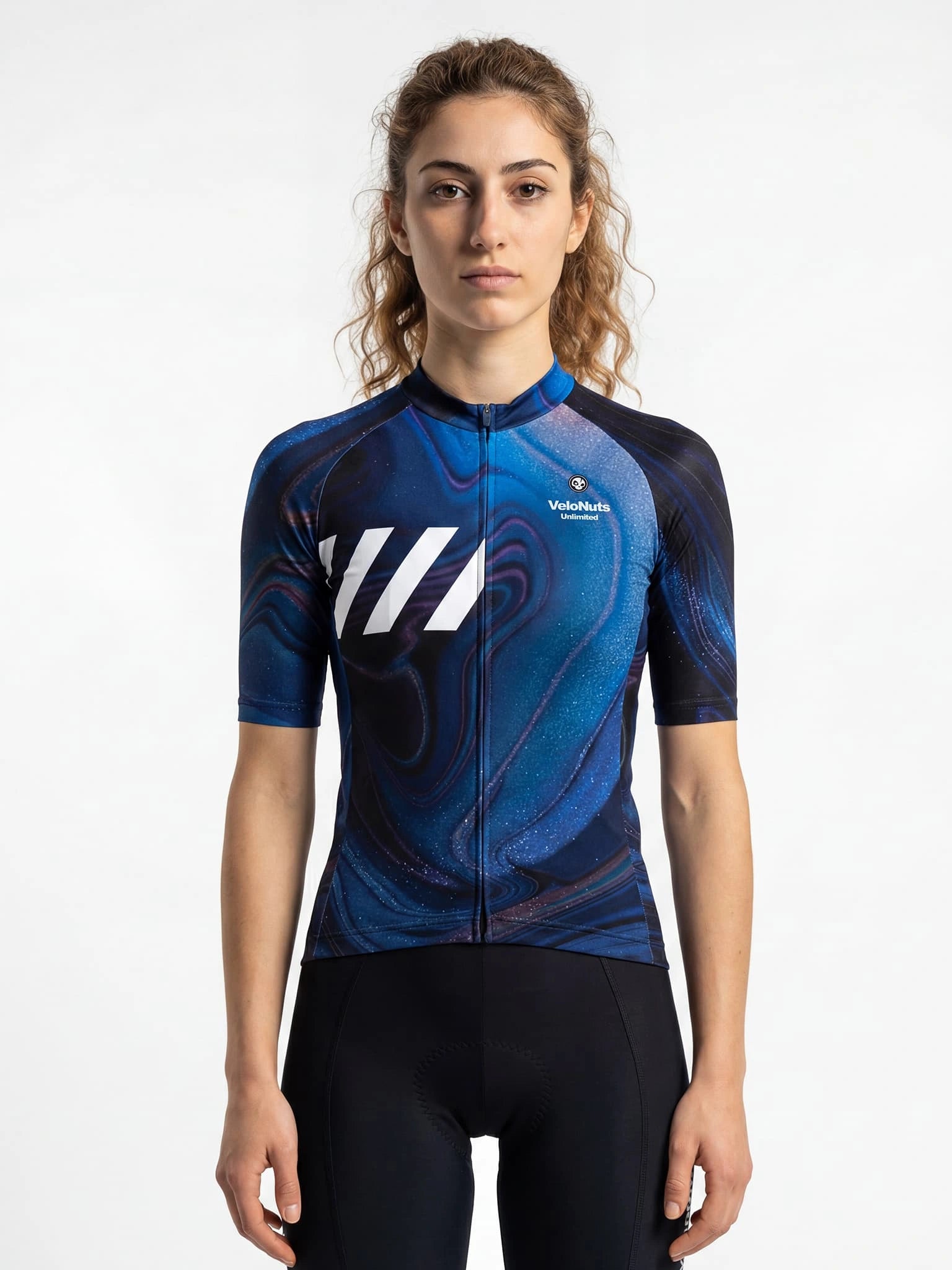 Fahrradtrikot für Damen – Midnight Gyre