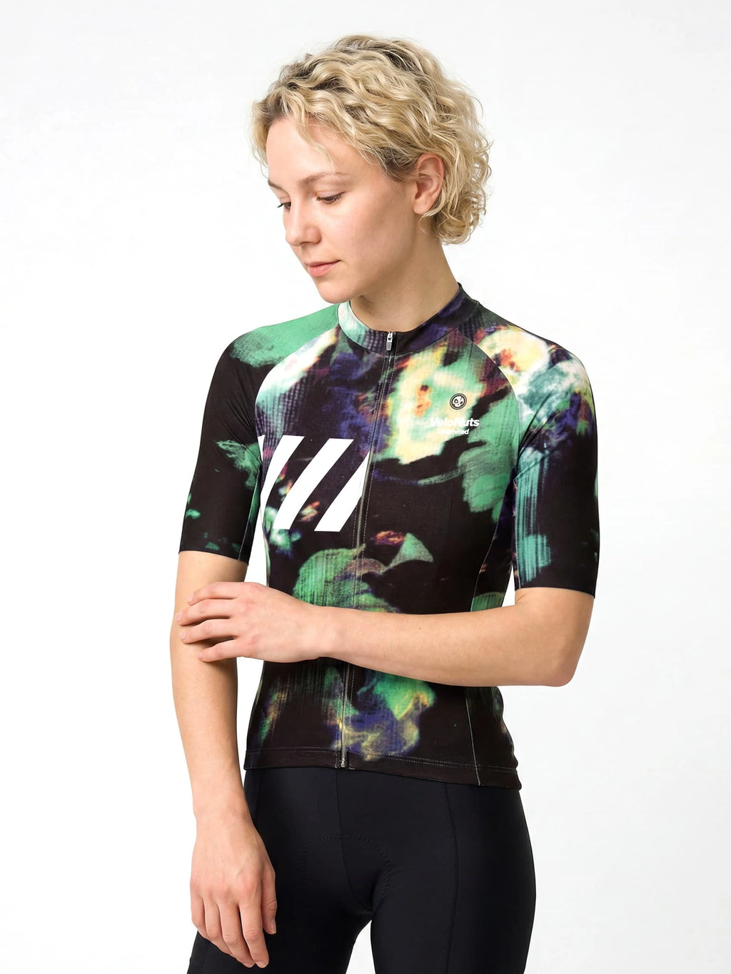 Damen-Radtrikot – Spektrum-Kollision