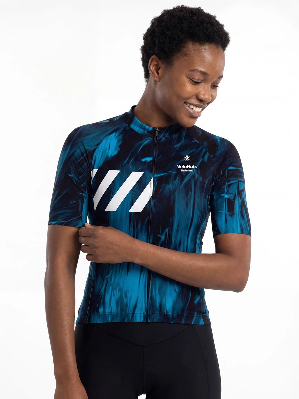 Damen-Radtrikot – Blue Phantom