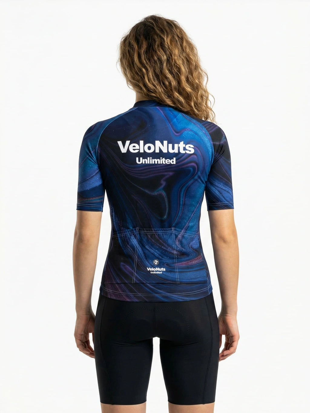 Fahrradtrikot für Damen – Midnight Gyre