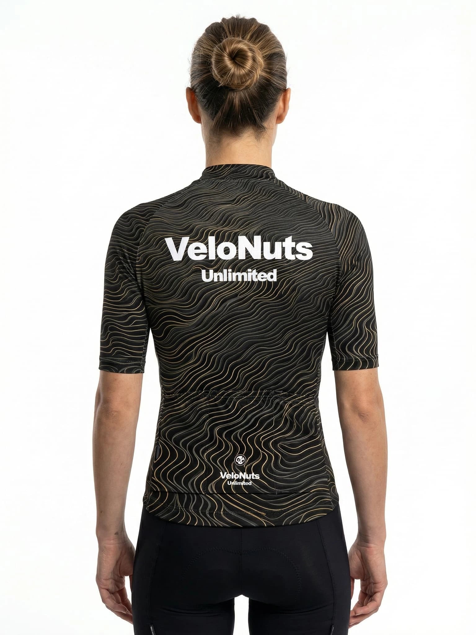 Damen-Radtrikot – Vergoldete Wellen