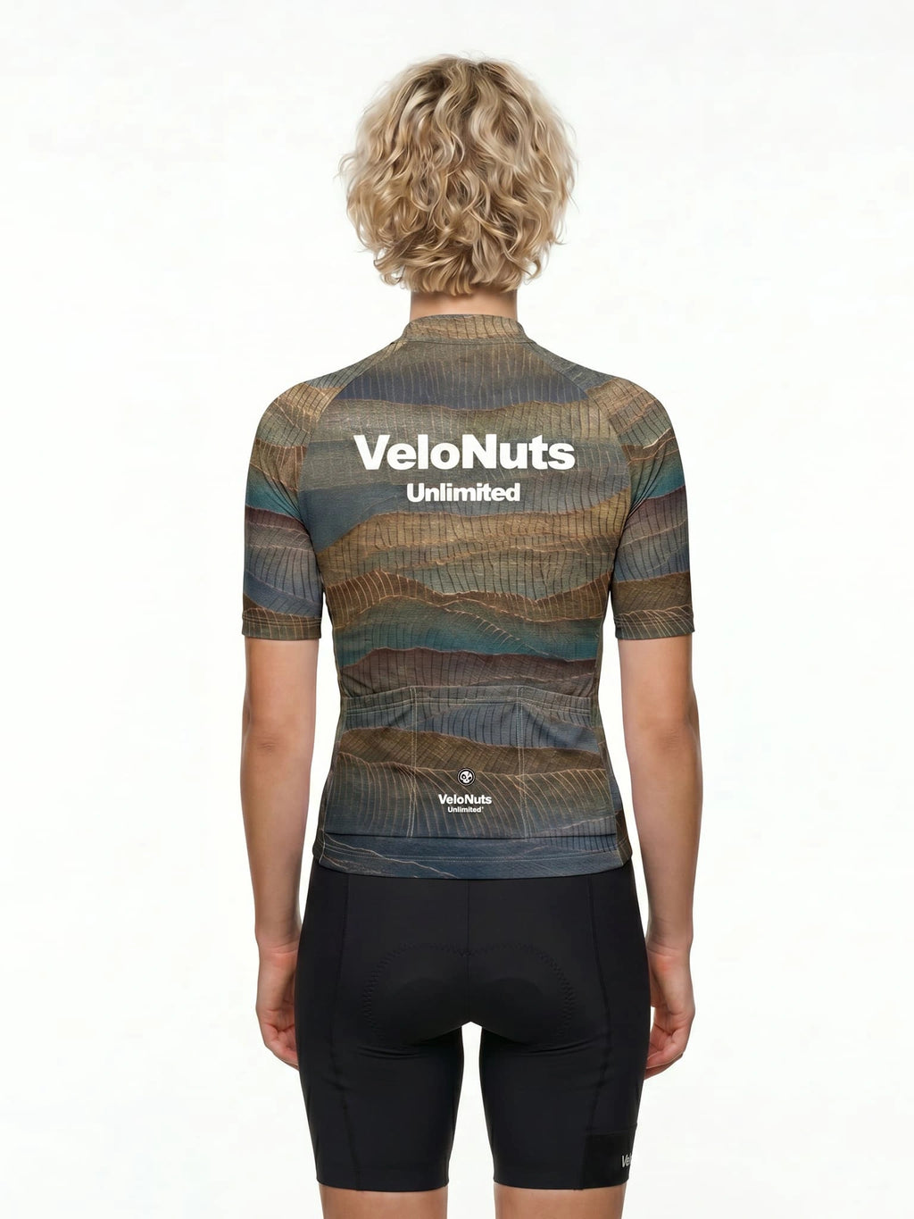 Damen-Radtrikot – Wüstenkontur