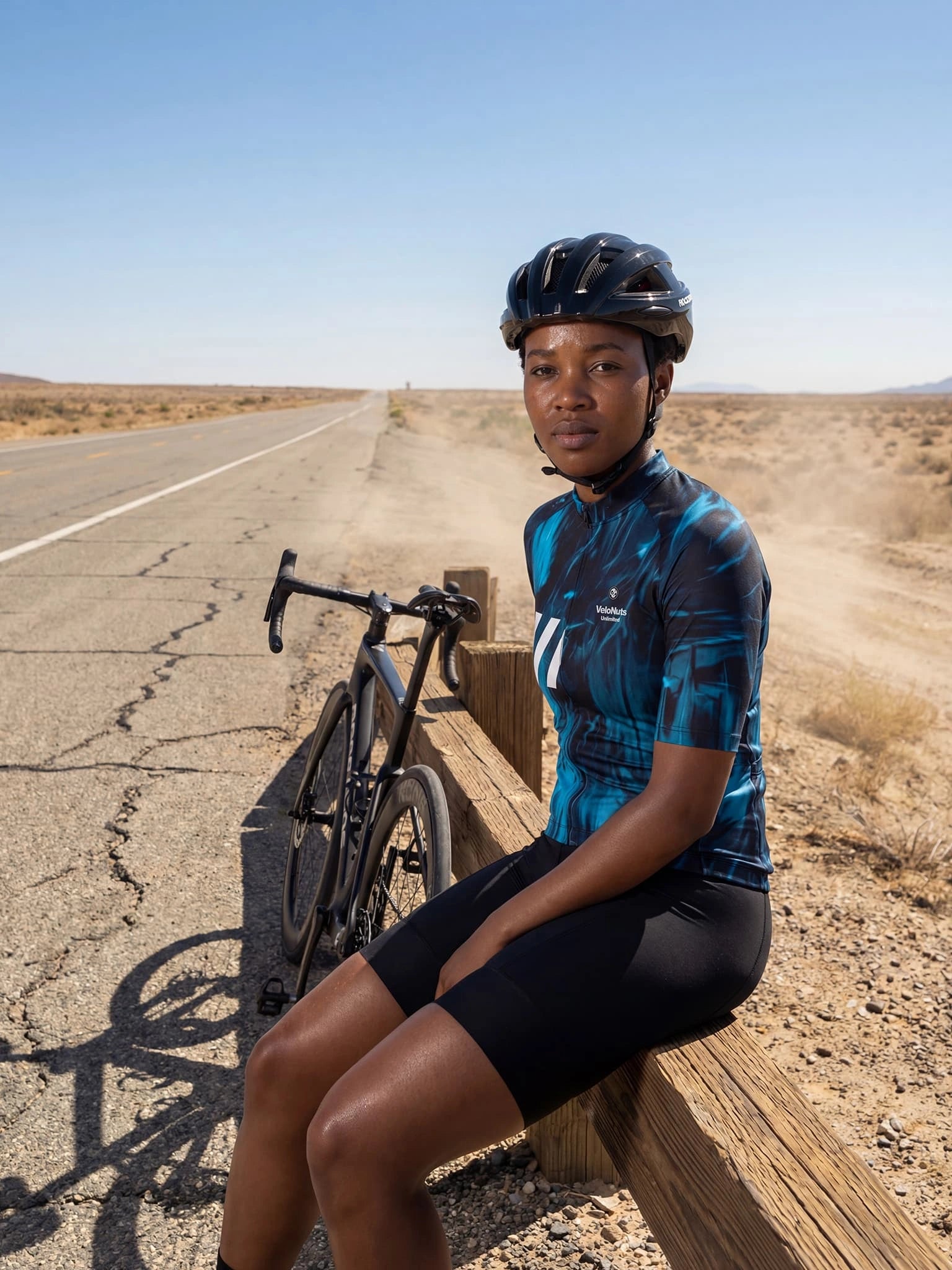 Damen-Radtrikot – Blue Phantom