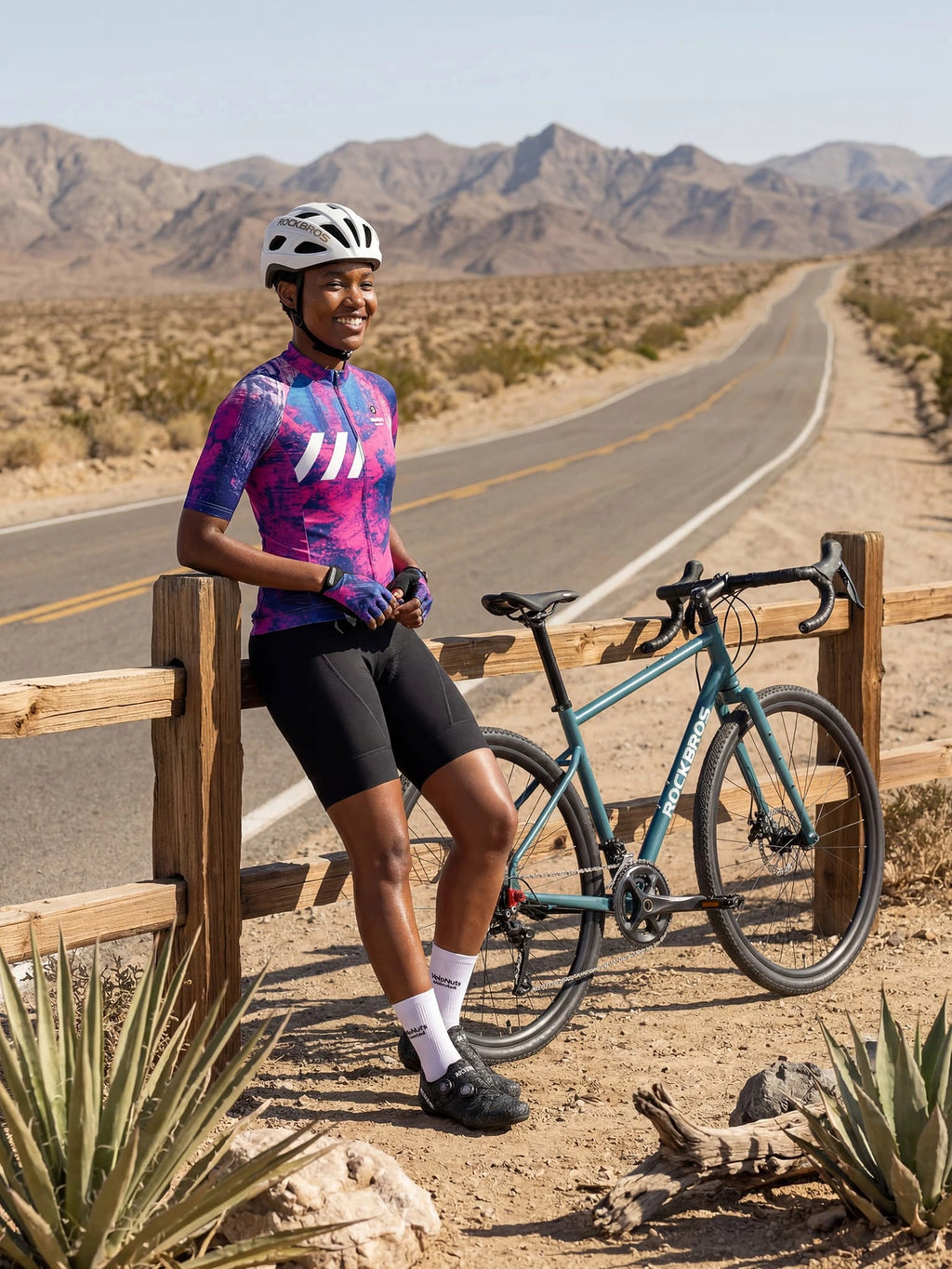 Damen-Radtrikot Emerald Splash