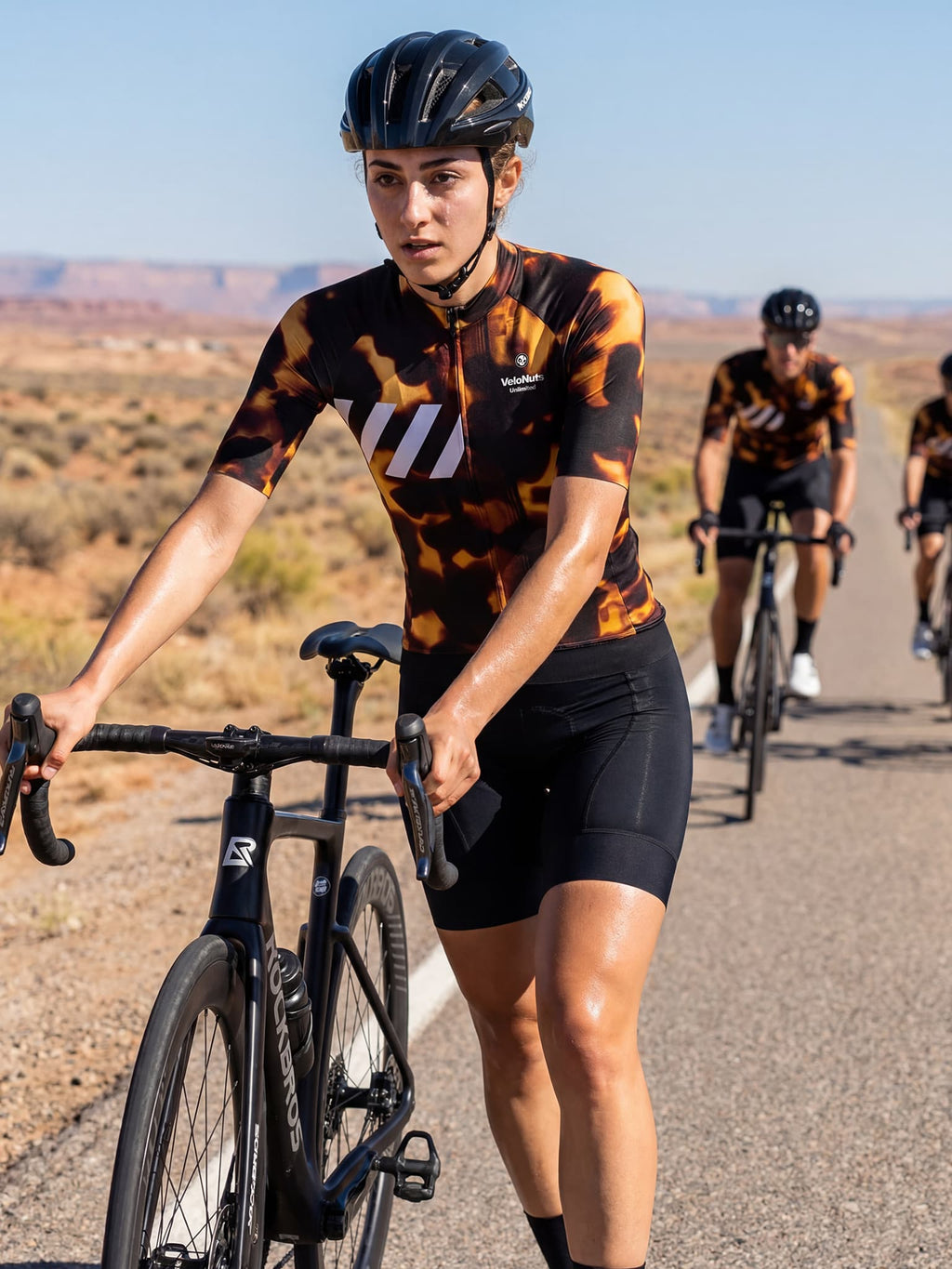 Fahrradtrikot für Damen – Smoked Tortoise