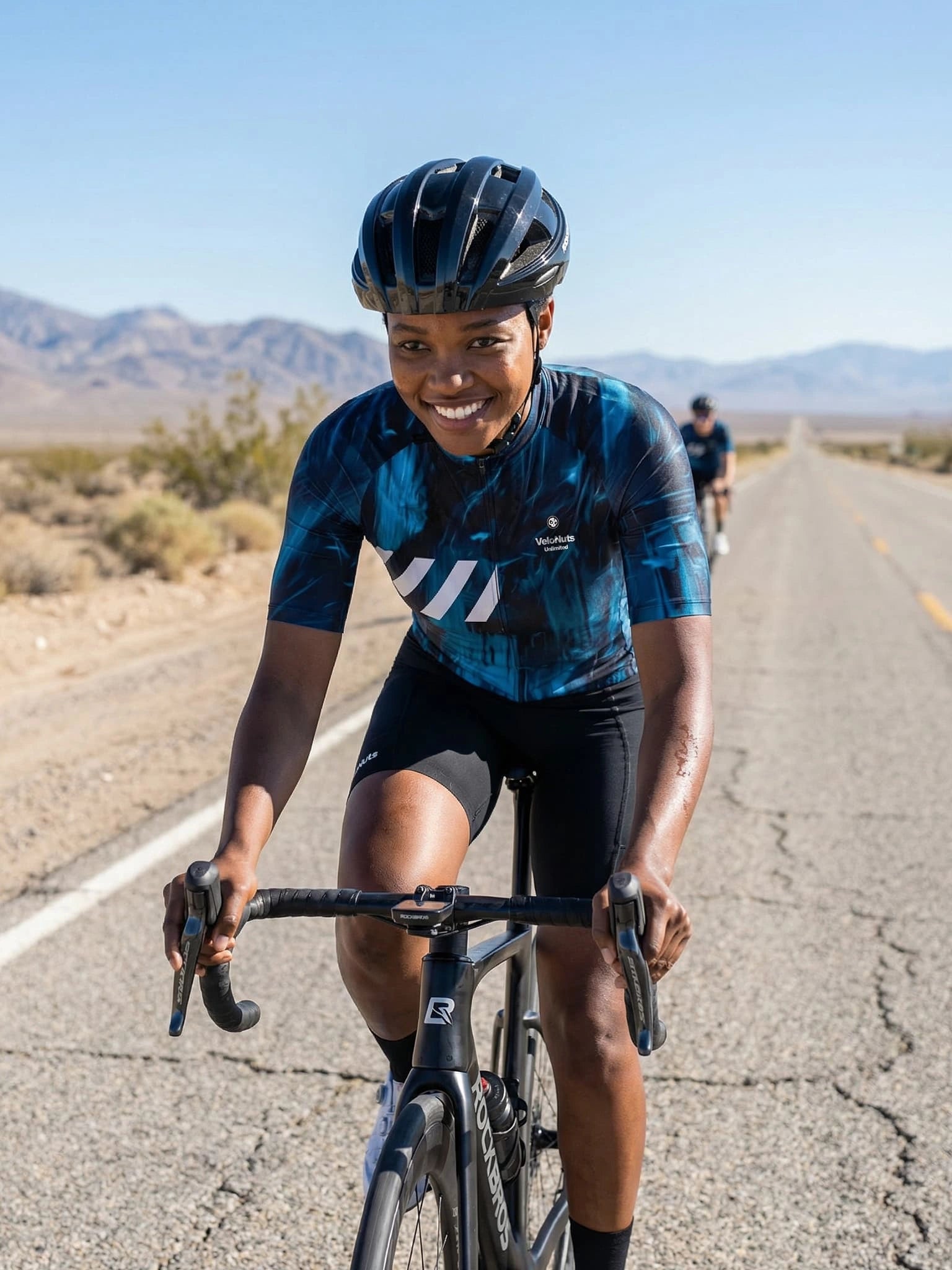 Damen-Radtrikot – Blue Phantom