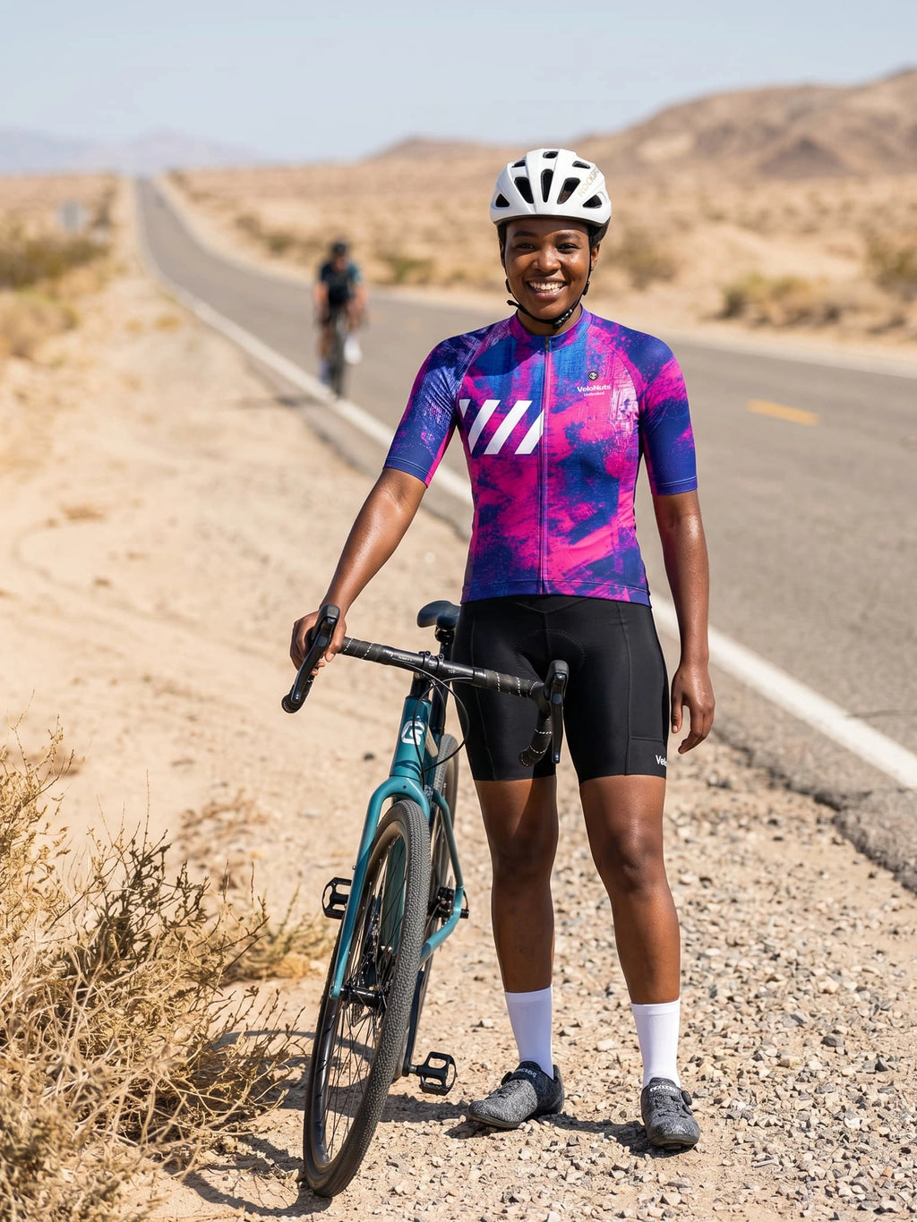 Damen-Radtrikot Emerald Splash