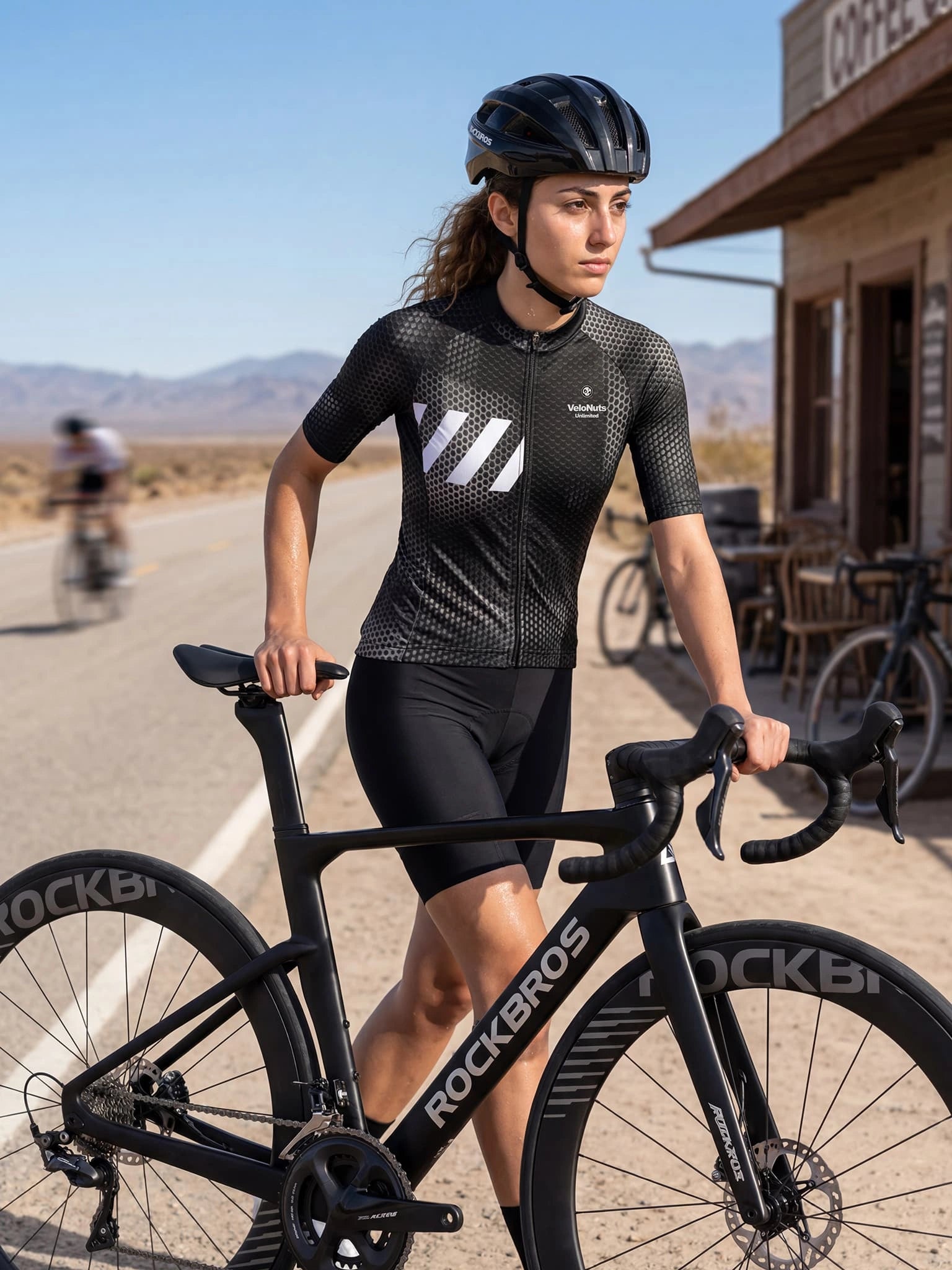 Fahrradtrikot Damen – Graphen-Mesh