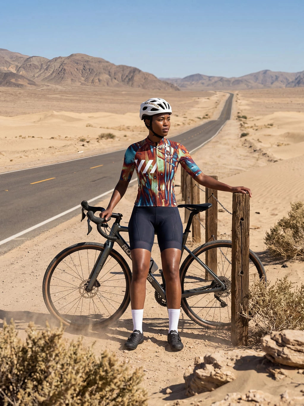 Fahrradtrikot für Damen - Rostader