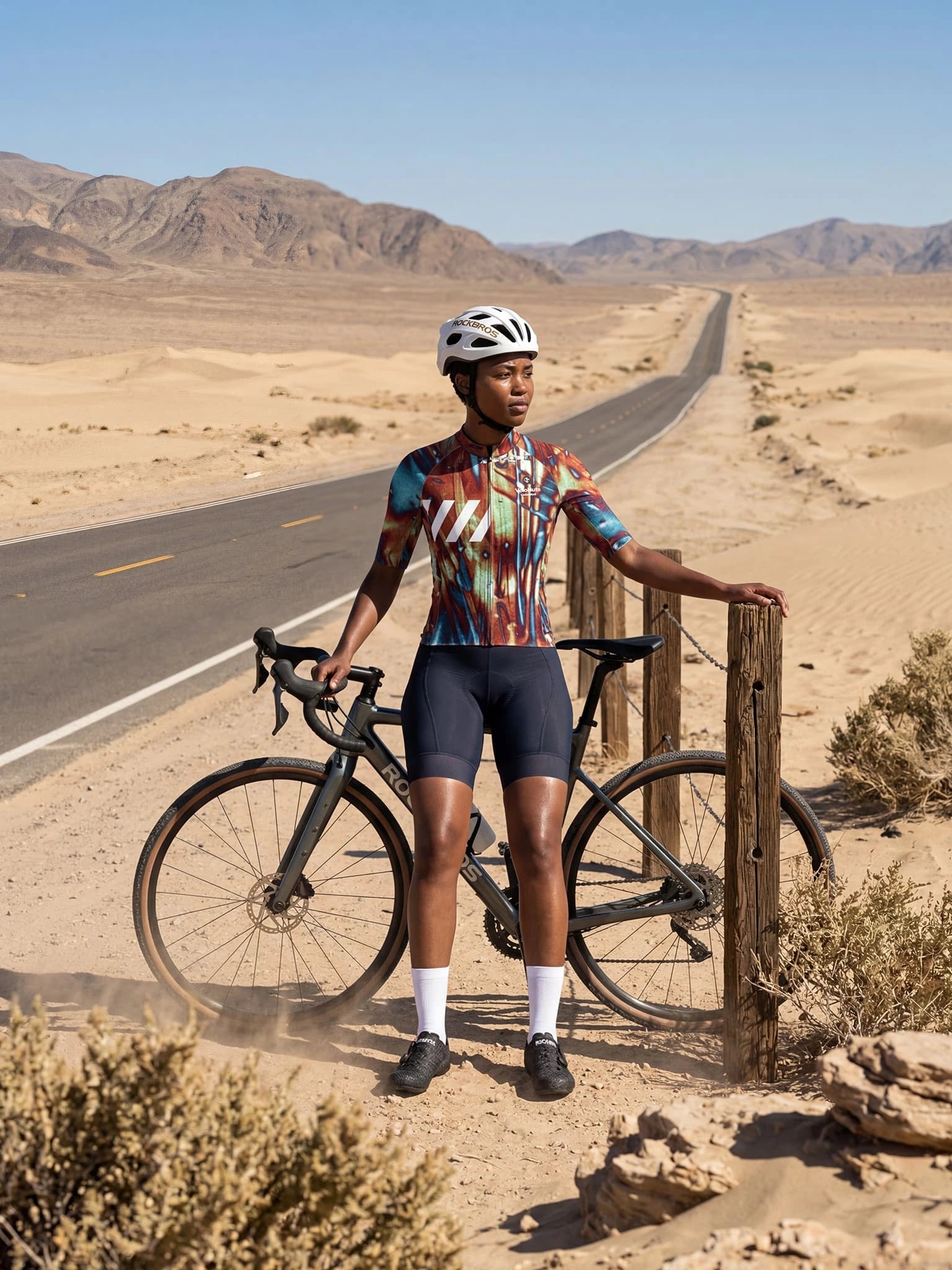 Fahrradtrikot für Damen - Rostader