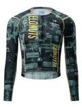 Men’s Long Sleeve Cycling Jersey – Breakaway Green