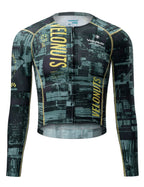 Men’s Long Sleeve Cycling Jersey – Breakaway Green
