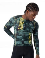 Men’s Long Sleeve Cycling Jersey – Breakaway Green