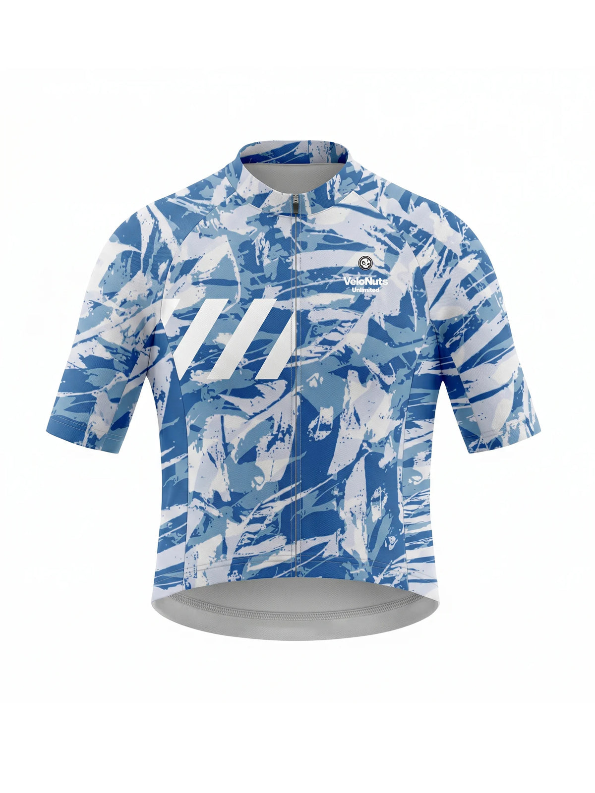Men's Cycling Jersey-Arctic Fragment Texture