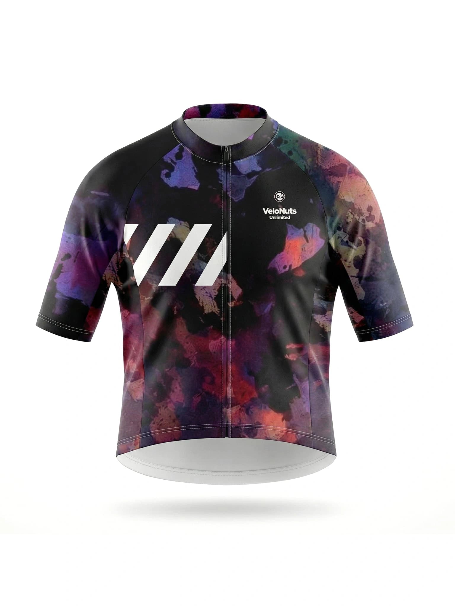Damen-Radtrikot – Mitternachtsblüten