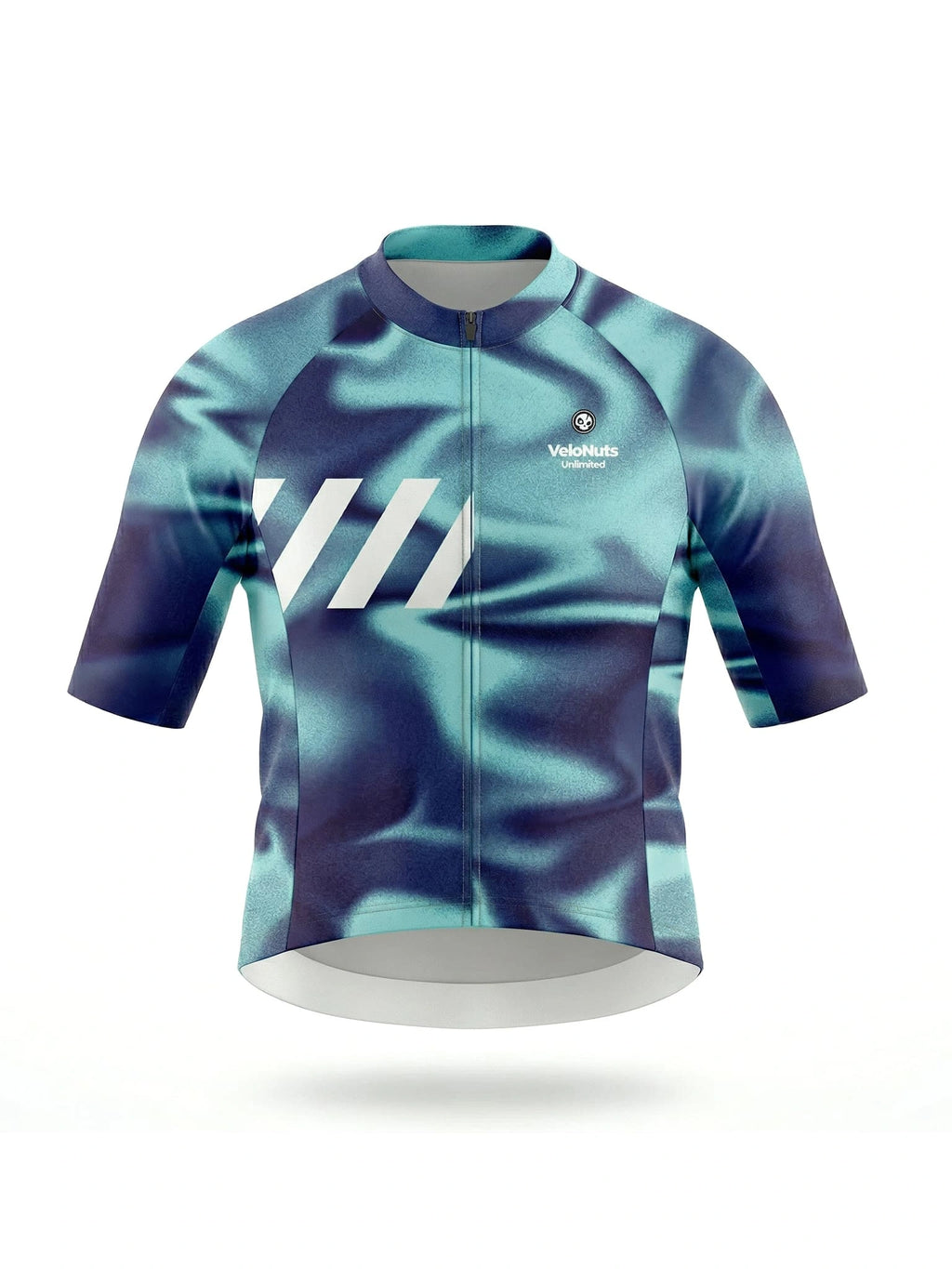 Damen-Radtrikot – Gletschereis-Seide