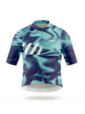 Damen-Radtrikot – Gletschereis-Seide