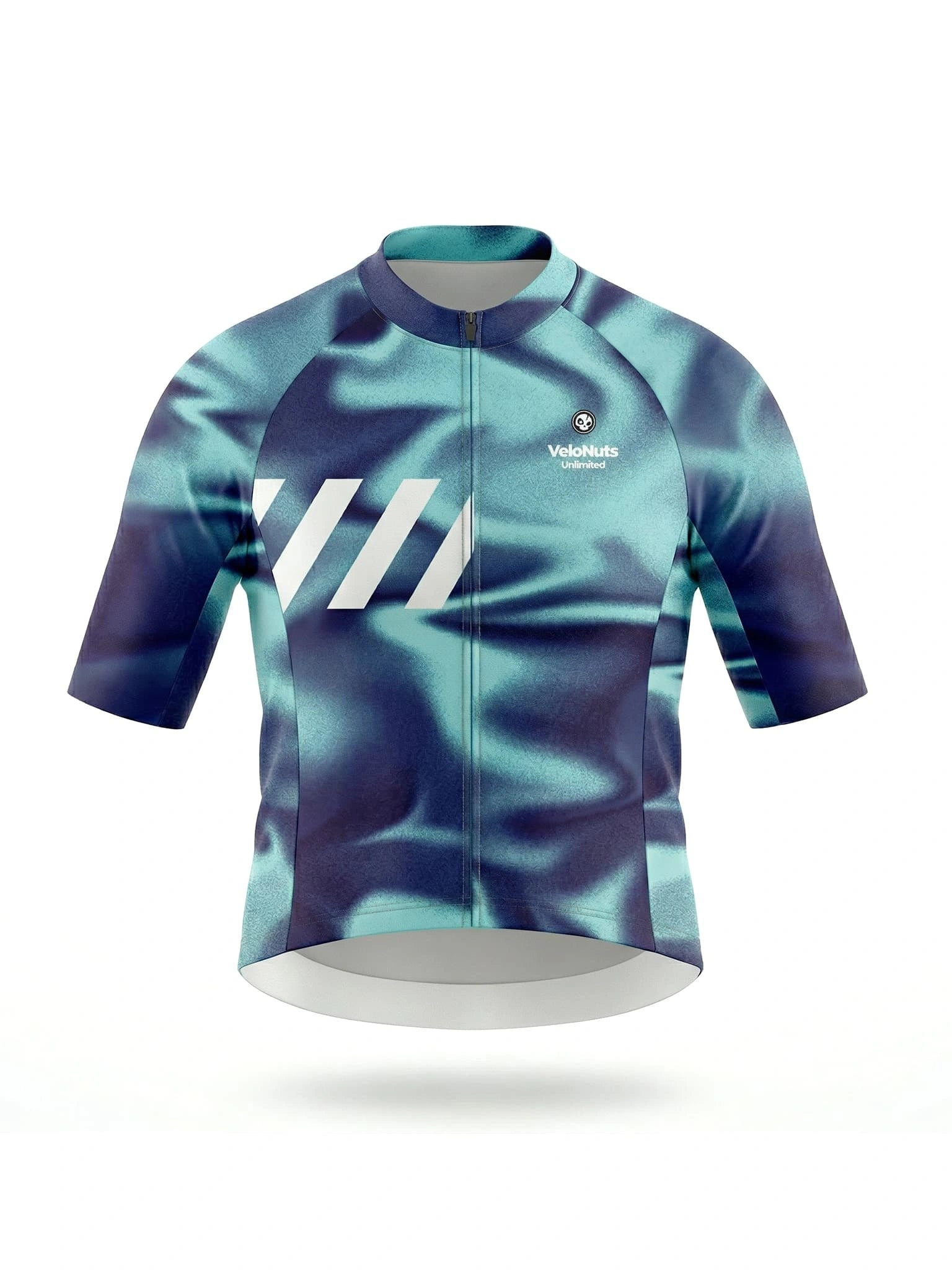 Damen-Radtrikot – Gletschereis-Seide