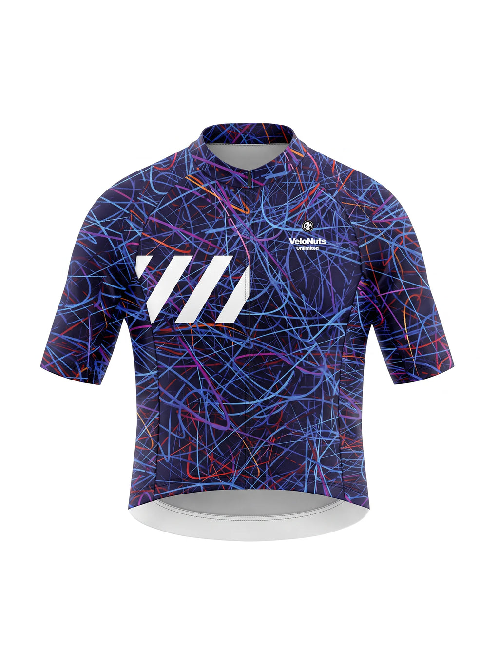 Men's Cycling Jersey-Electric Tangle