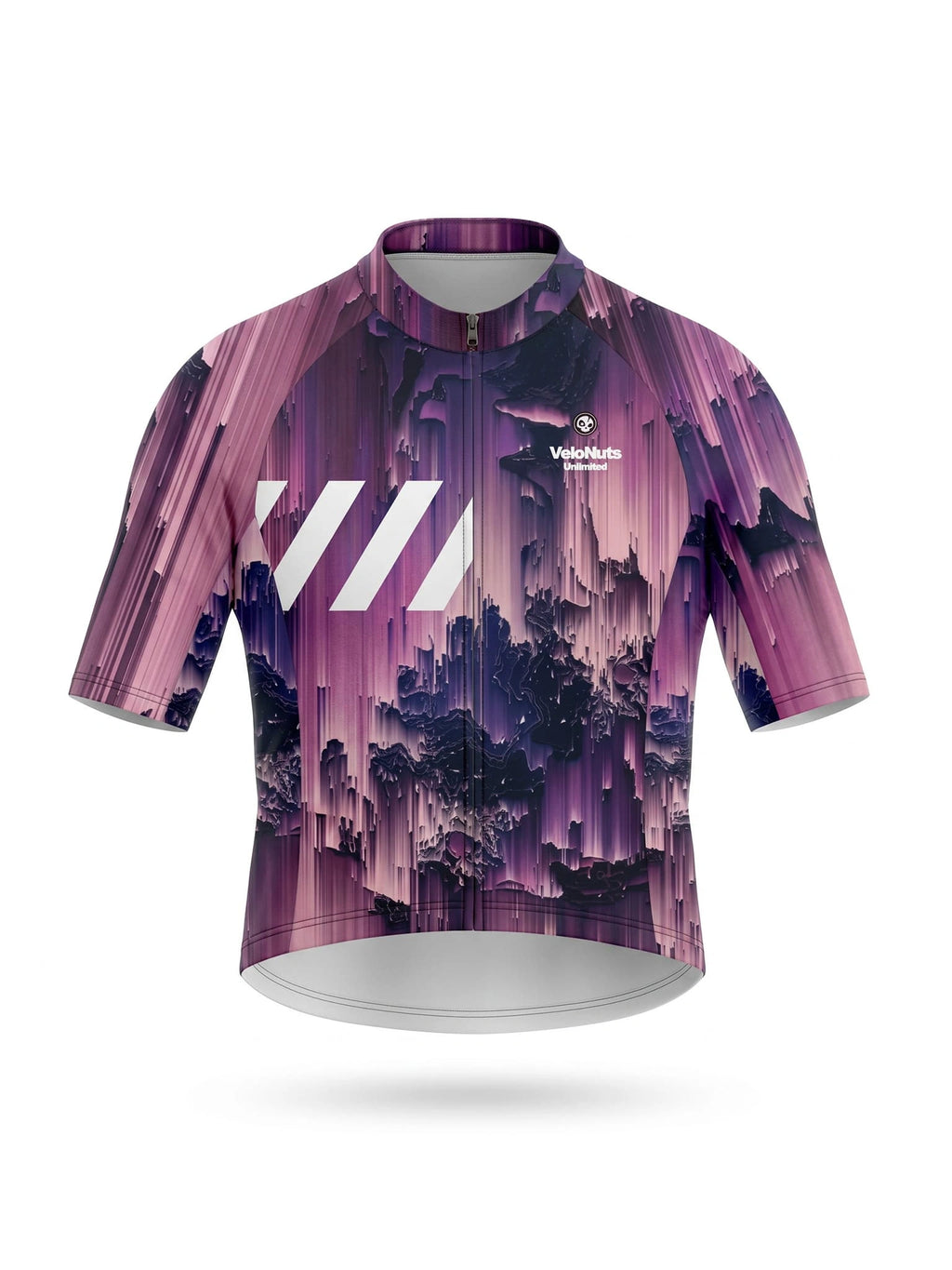 Damen-Radtrikot – Neon Grid