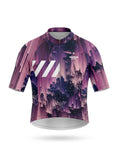Damen-Radtrikot – Neon Grid