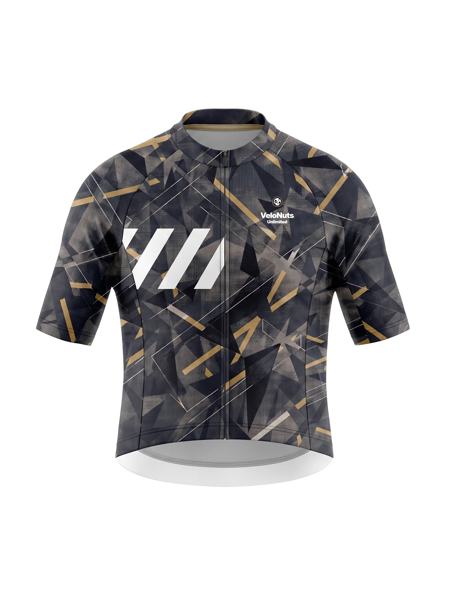 Men's Cycling Jersey-Gilded Fracture