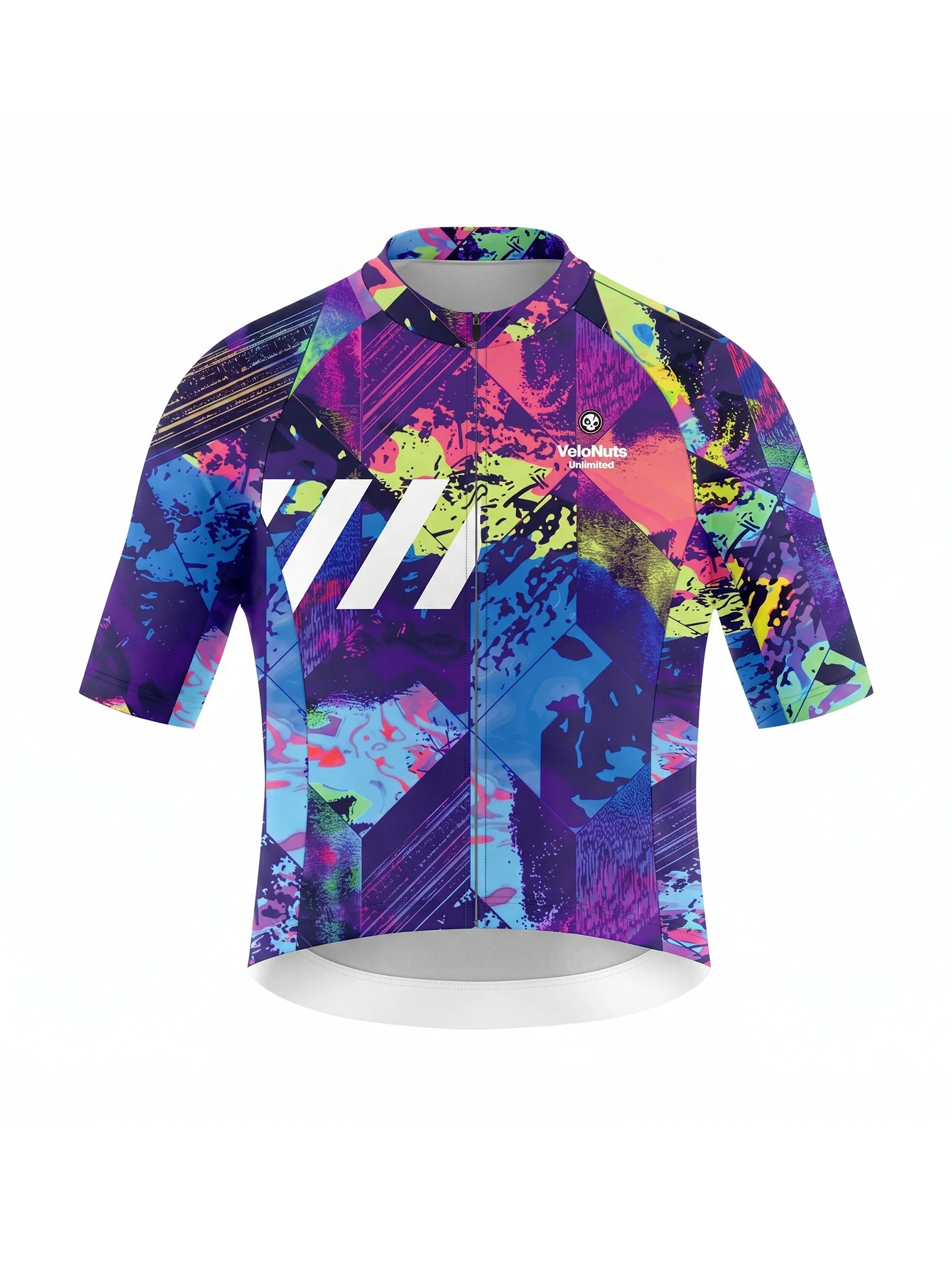 Men's Cycling Jersey-Chromatic Crash