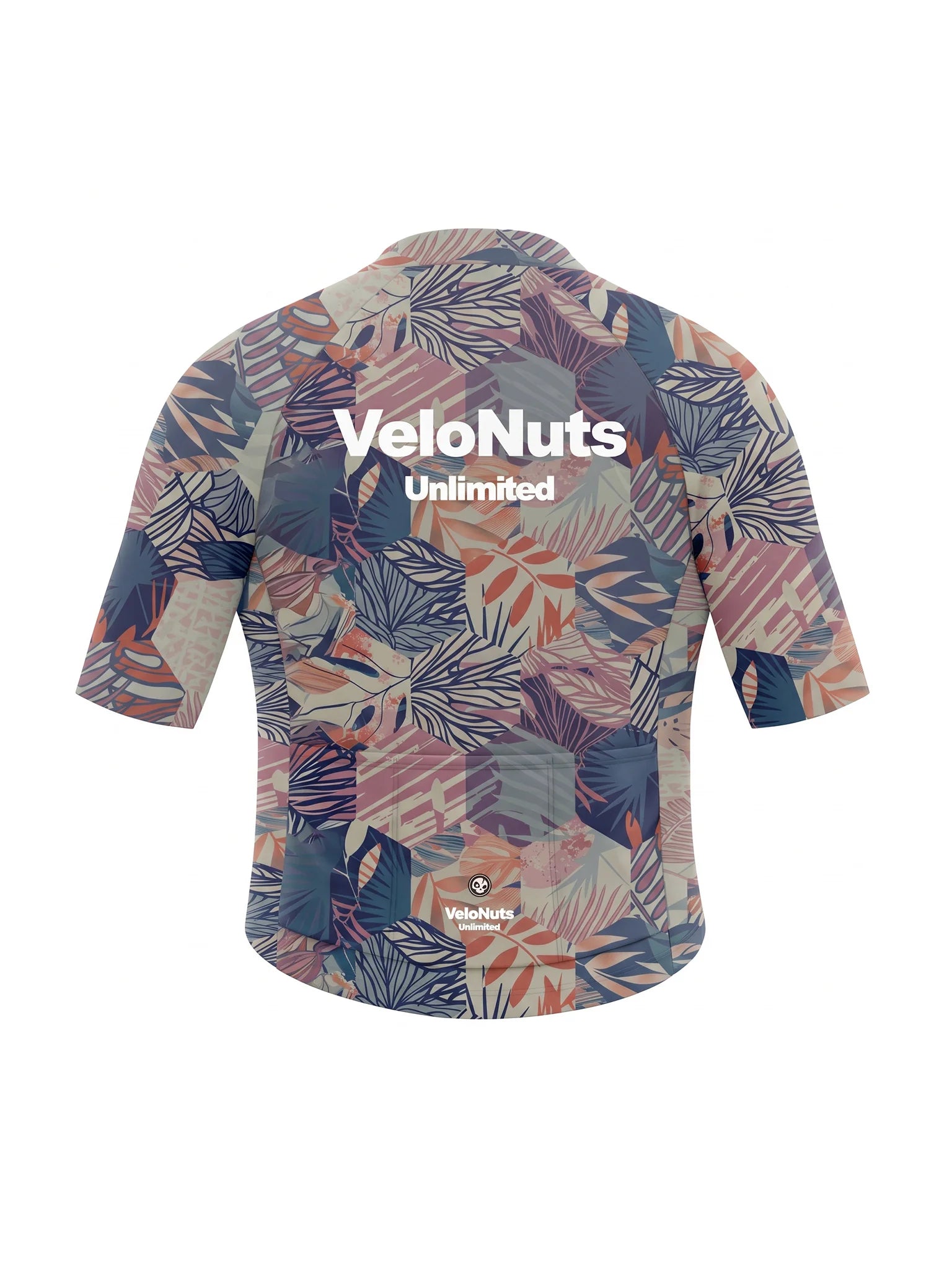 Men's Cycling Jersey-Botanical Mosaic