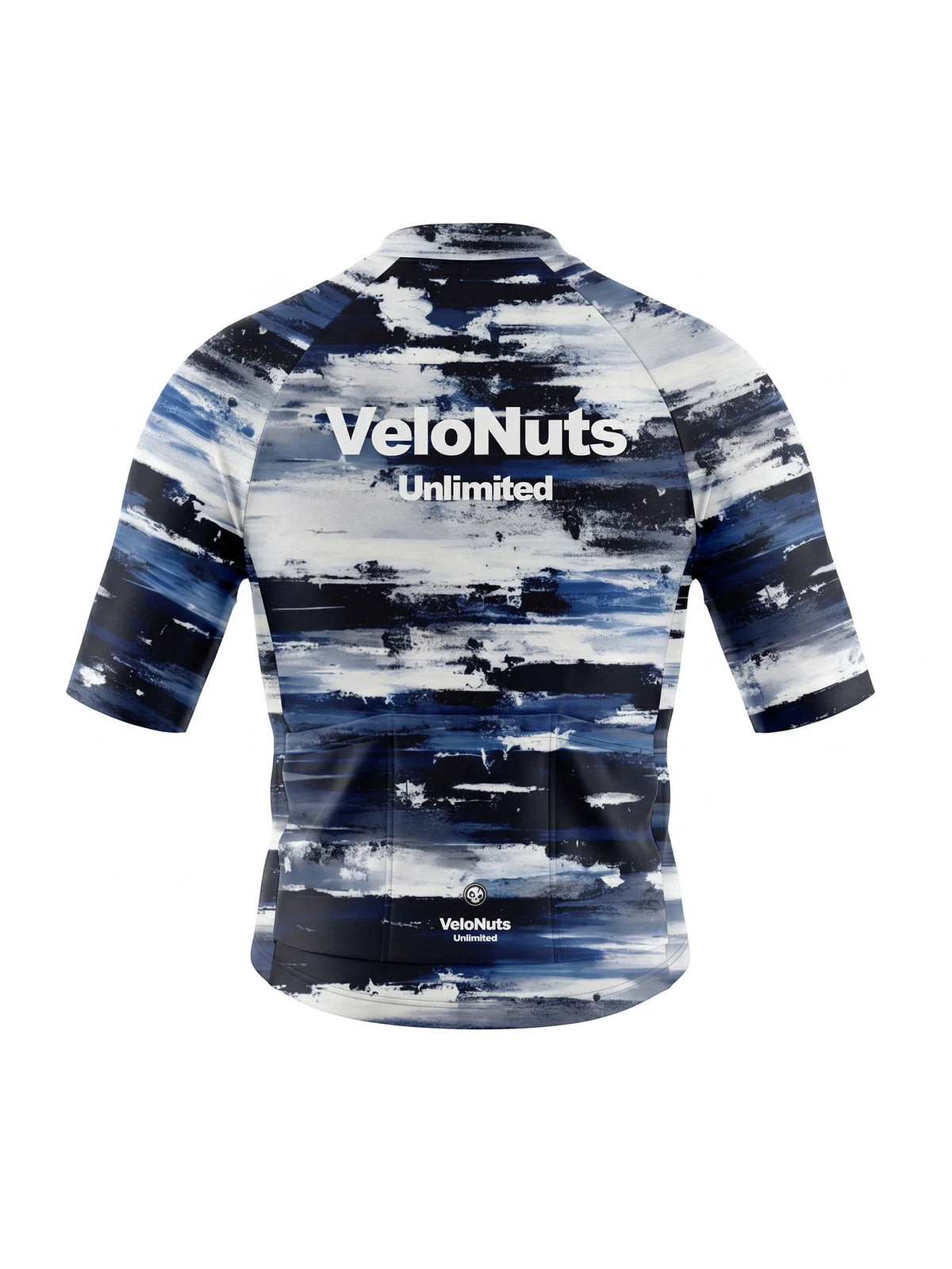 Men's Cycling Jersey-Polar Ink Stripe