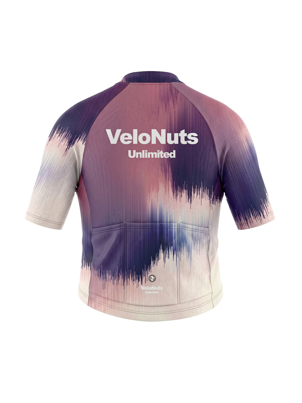 Men's Cycling Jersey-Chromatic Brush Gradient