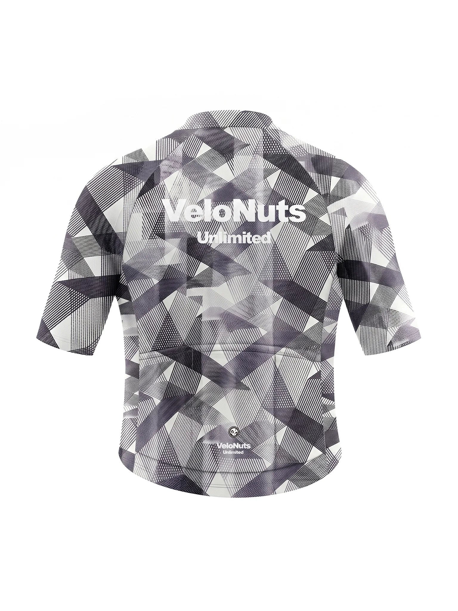 Men's Cycling Jersey-Monochrome Facets