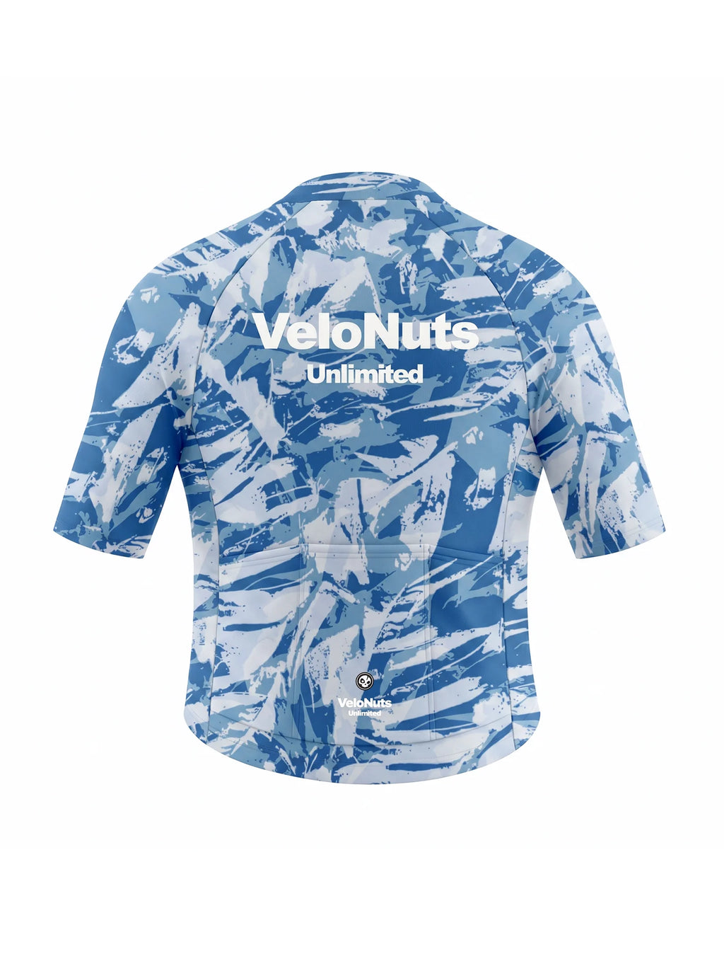 Men's Cycling Jersey-Arctic Fragment Texture
