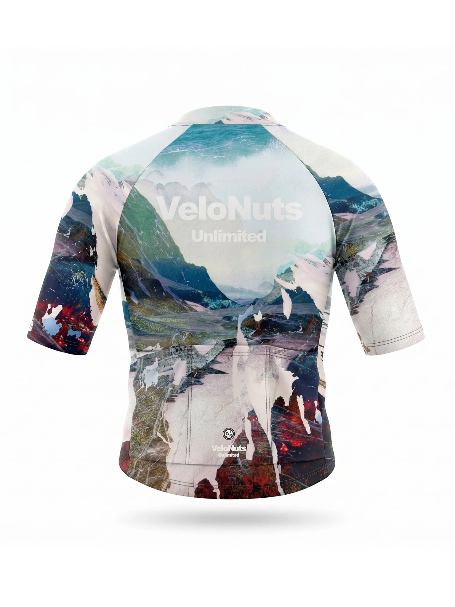 Damen-Radtrikot – Alpine Fracture