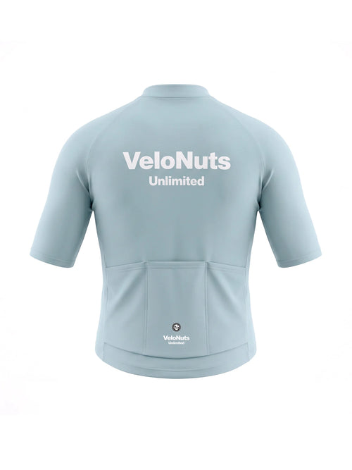 Men's Cycling Jersey-Celadon Mist