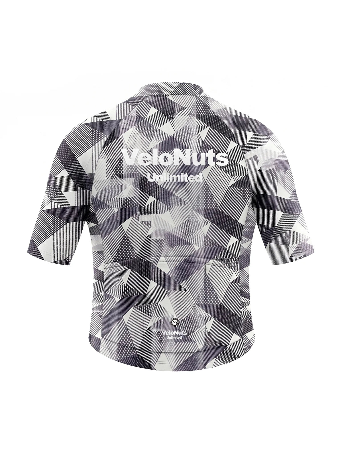 Women's Cycling Jersey-Monochrome Facets