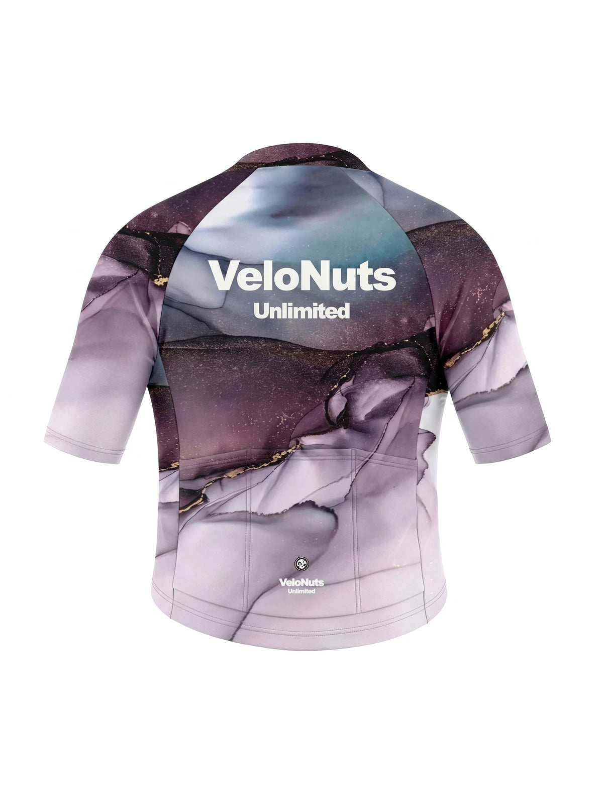 Men's Cycling Jersey-Celestial Marble Texture