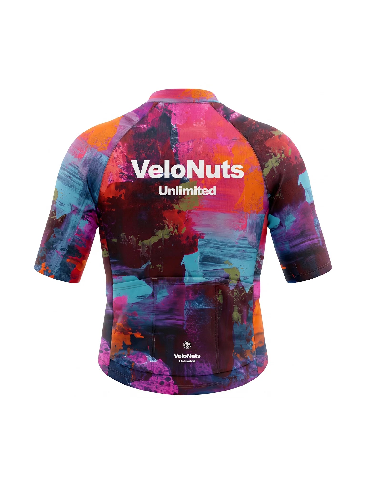 Women's Cycling Jersey-Chromatic Smear