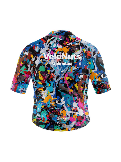 Men's Cycling Jersey-Carnival Splash