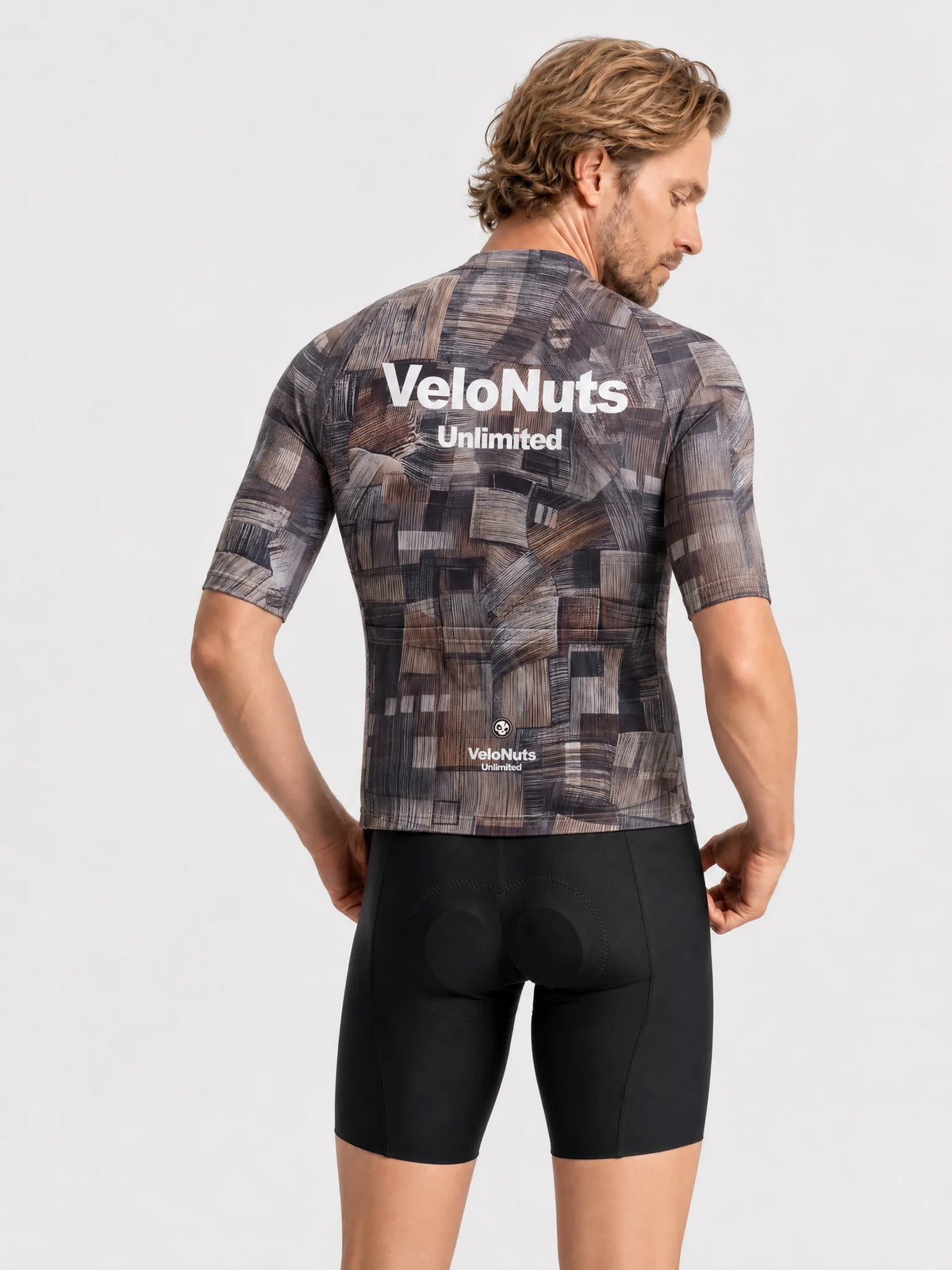 Men's Cycling Jersey-Timber Weave