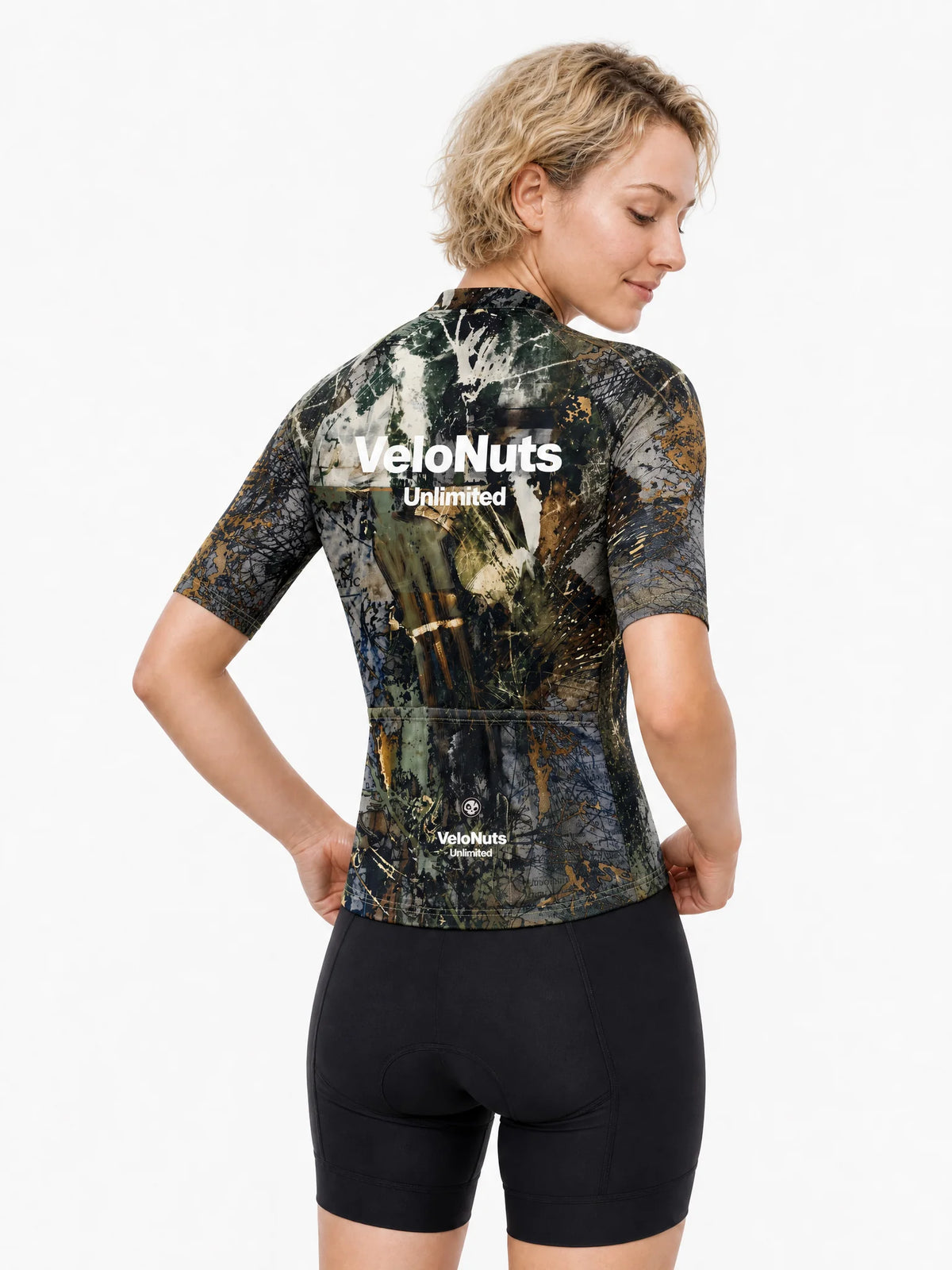 Women's Cycling Jersey-Weathered Strata
