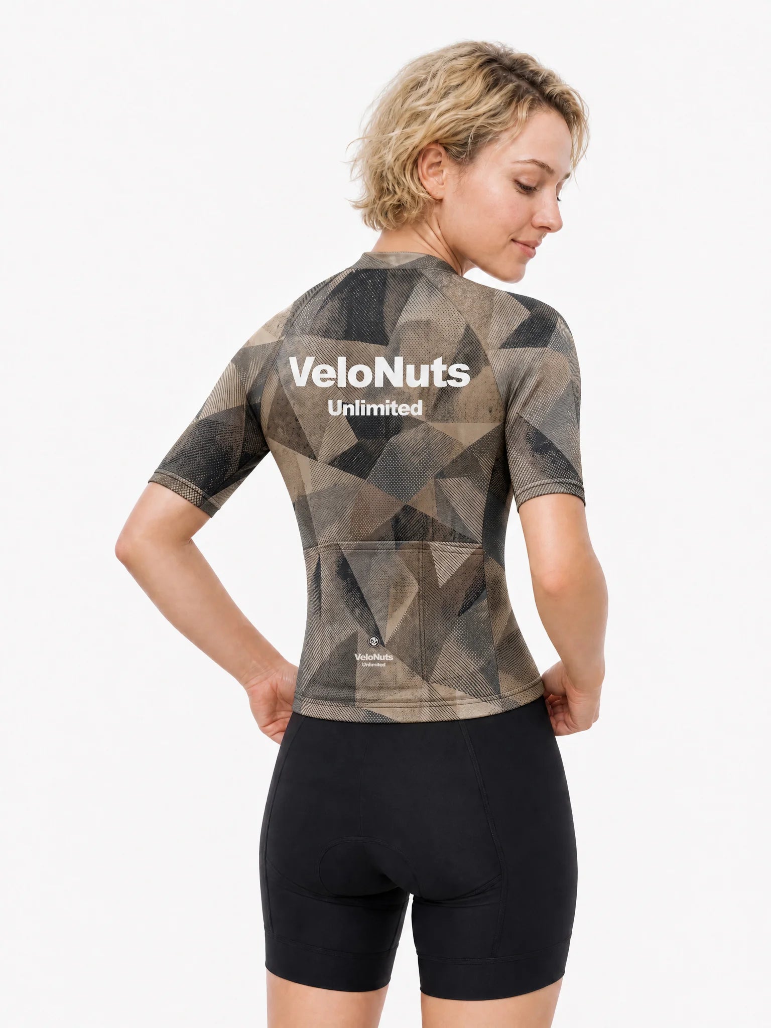 Women's Cycling Jersey-Sandstone Facets