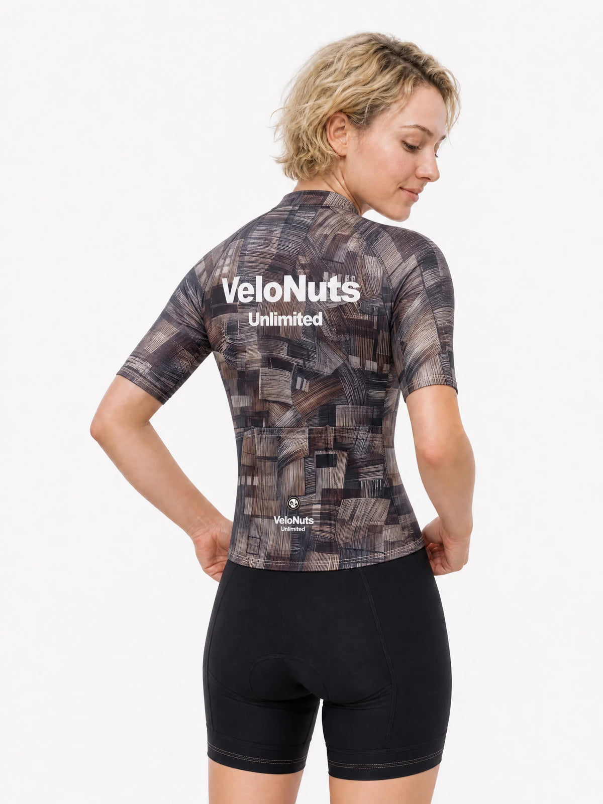 Women's Cycling Jersey-Timber Weave