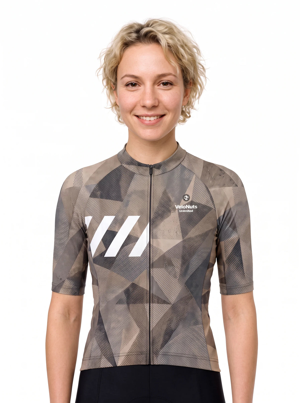 Women's Cycling Jersey-Sandstone Facets
