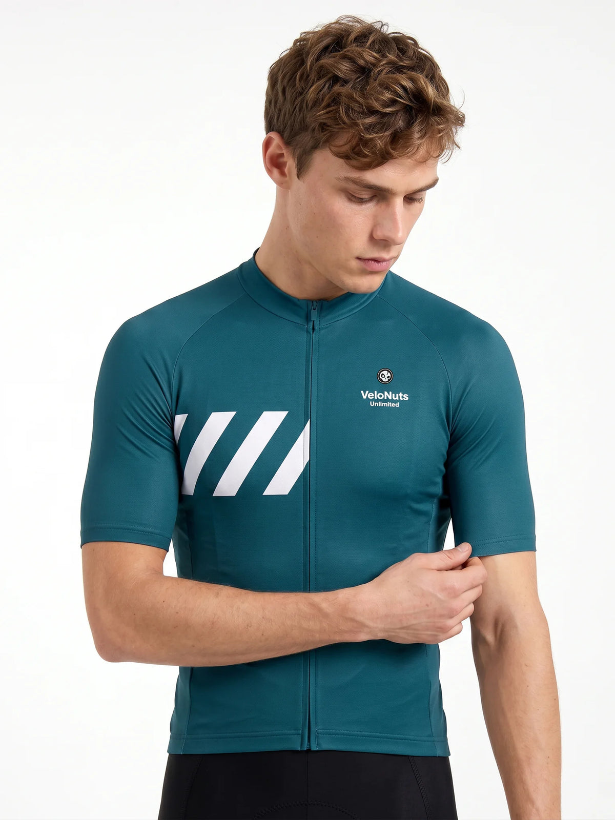 Men's Cycling Jersey-Petrol Tide